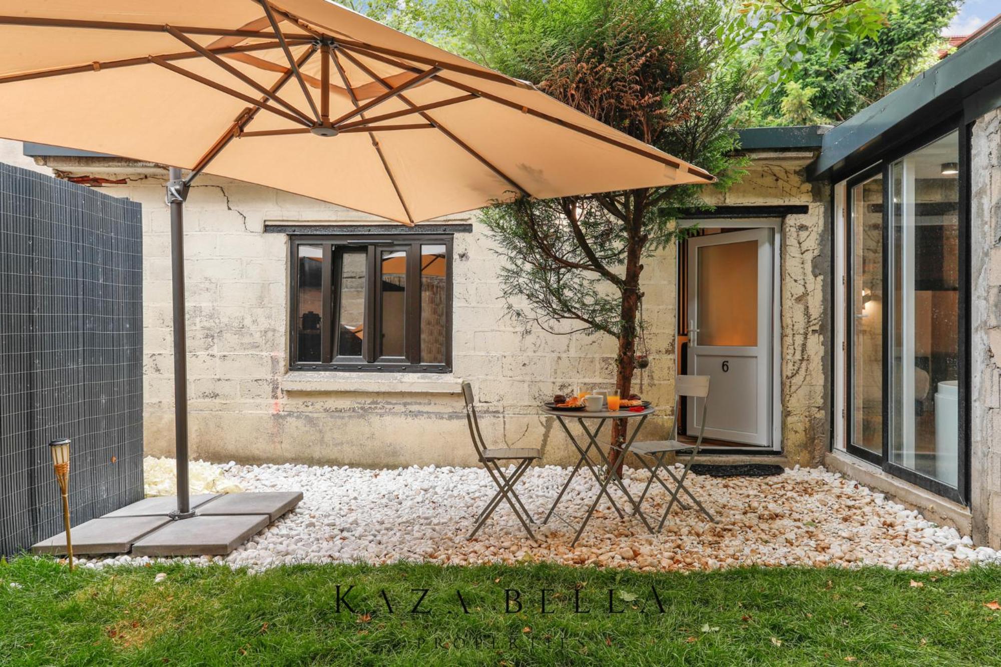 Kaza Bella - Maisons Alfort 6 Luxurious Little House With Private Garden And Jacuzzi エクステリア 写真